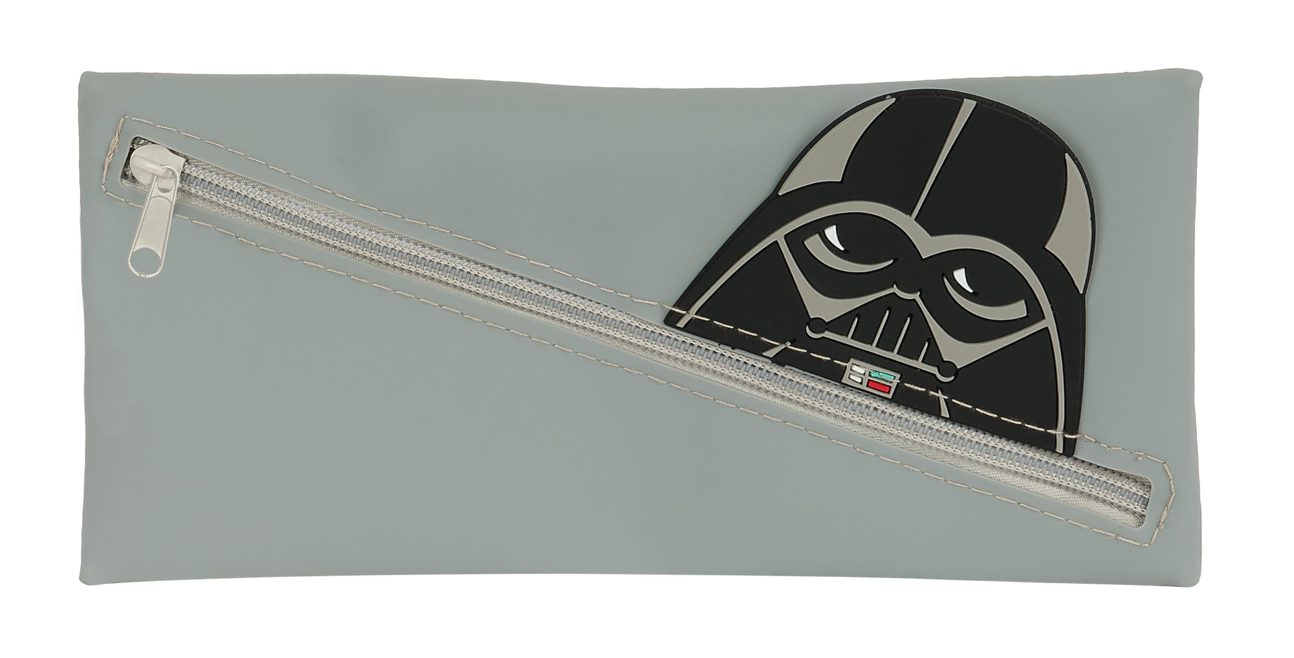 safta Vader – Caritas Pencil Case, Children's Pencil Case, Ideal for School-Aged Children, Comfortable and Versatile, Quality and Resistance, 22 x 1 x 11 cm, Grey, Grey, Estándar, Casual