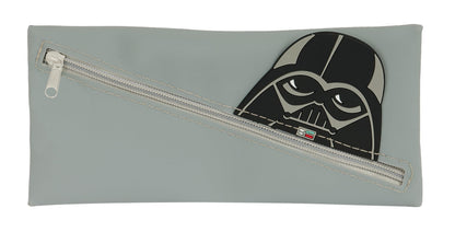 safta Vader – Caritas Pencil Case, Children's Pencil Case, Ideal for School-Aged Children, Comfortable and Versatile, Quality and Resistance, 22 x 1 x 11 cm, Grey, Grey, Estándar, Casual