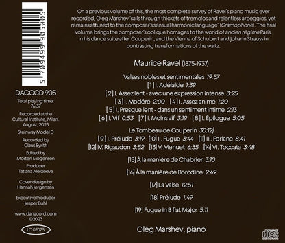 Ravel: Complete Solo Piano Music - Volume 3