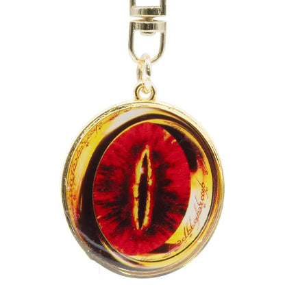 ABYSTYLE - Lord of the Rings Sauron Keyring, Gold, H. 4 cm x L. 3,2 cm