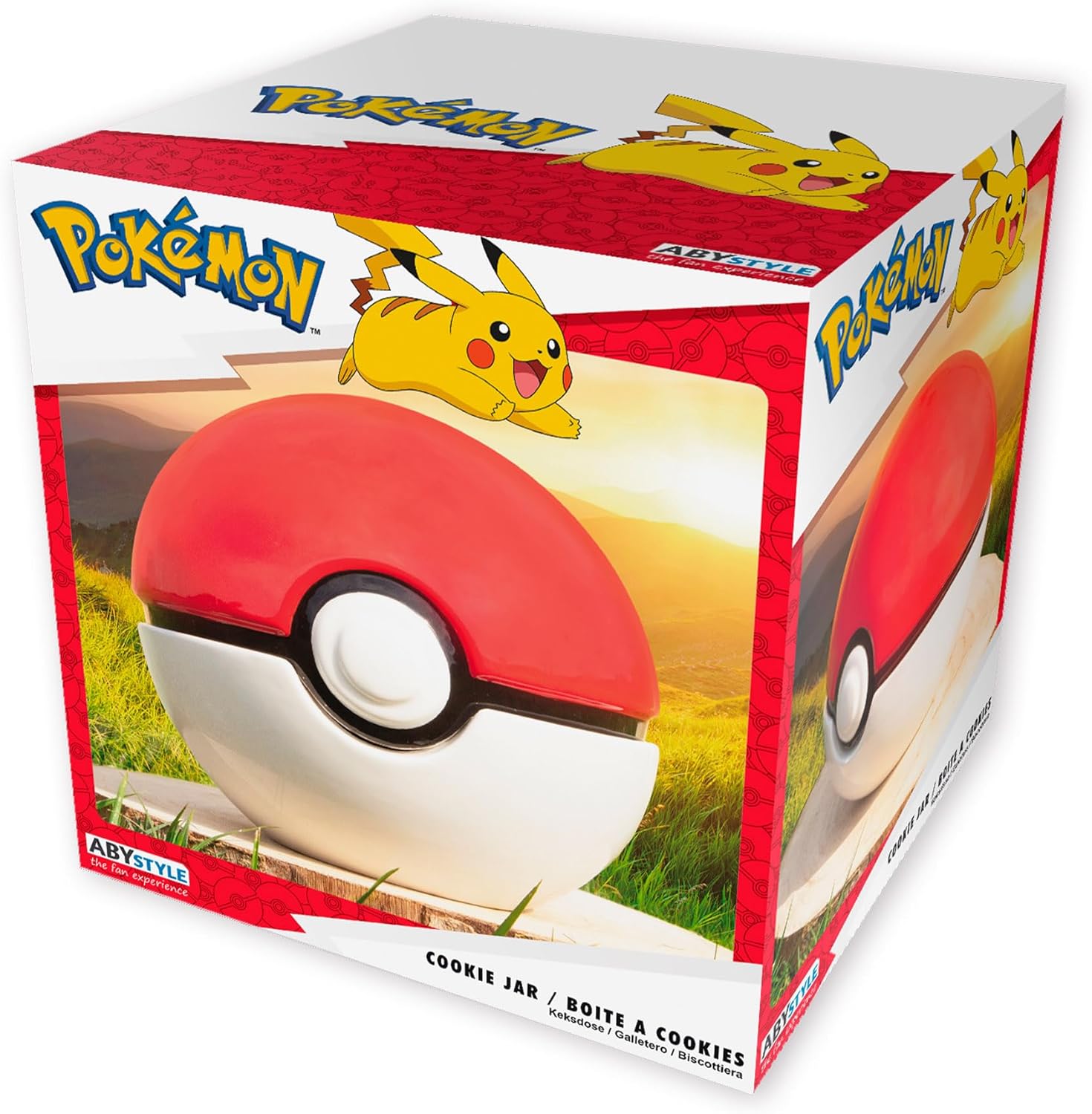 ABYSTYLE Pokémon Pokéball Cookie Jar