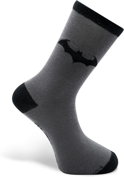 ABYSTYLE - DC COMICS Black and Grey Batman Socks, grey, One size