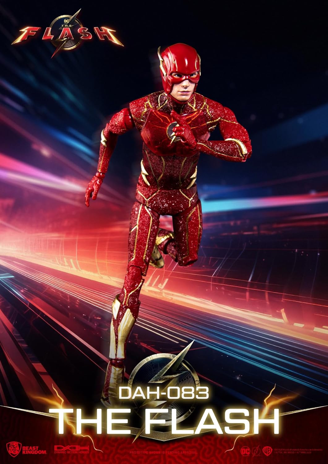 Beast Kingdom The Flash (2023): The Flash DAH-083 Dynamic 8-ction Action Figure