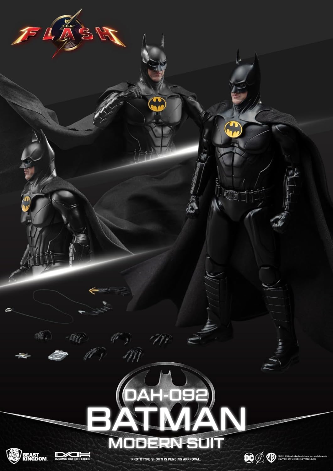 The Flash (2023): Batman (Modern Suit) DAH-092 Dynamic 8-ction Action Figure