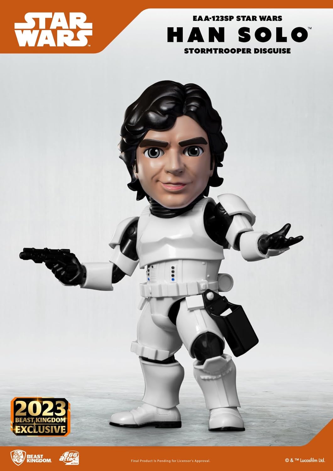 Star Wars statuette Egg Attack Han Solo (Stormtrooper Disguise) 17 cm