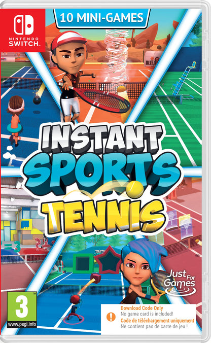 Instant Sports Tennis, Nintendo Switch Code-In-Box