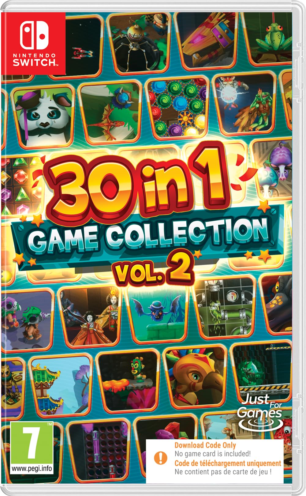 30 in 1 Games Collection Vol.2 (Nintendo Switch Code-In-Box