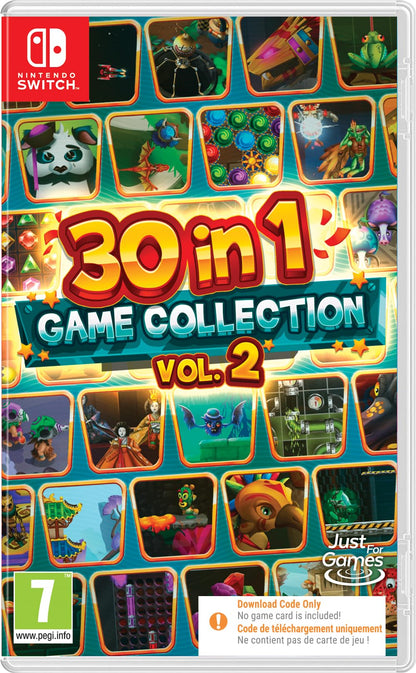 30 in 1 Games Collection Vol.2 (Nintendo Switch Code-In-Box