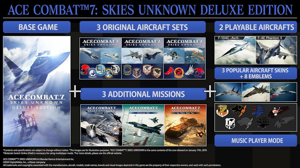 ACE COMBAT 7: Skies Unknown Deluxe Edition (Switch