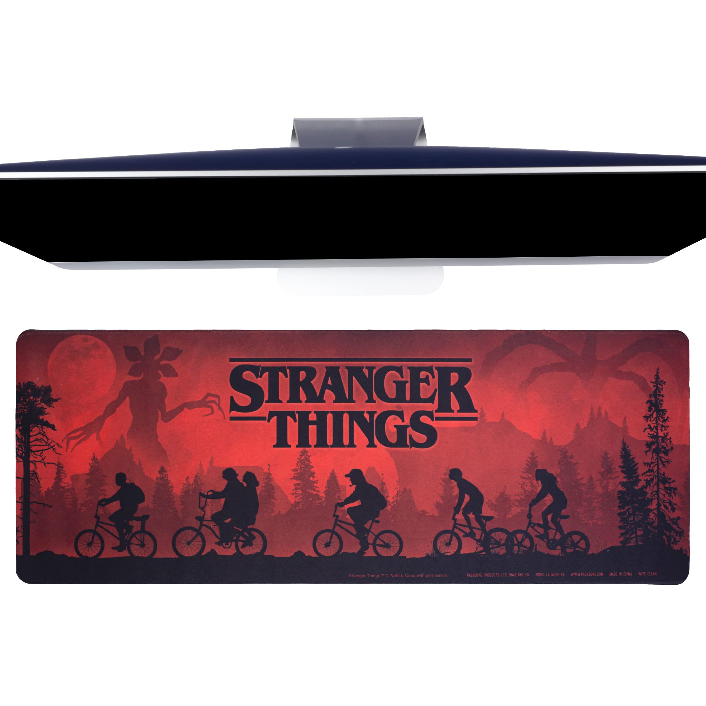 Paladone Stranger Things Logo Desk Mat | Officially Licensed Stranger Things Merchandise | Horror Movie Merchandise from The Netflix Original Series,XL