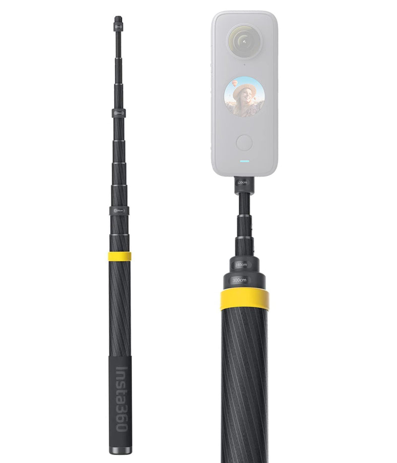 Insta360 3m 9.8ft Extended Edition Selfie Stick for ONE RS, ONE X2 & X3 Action Camera