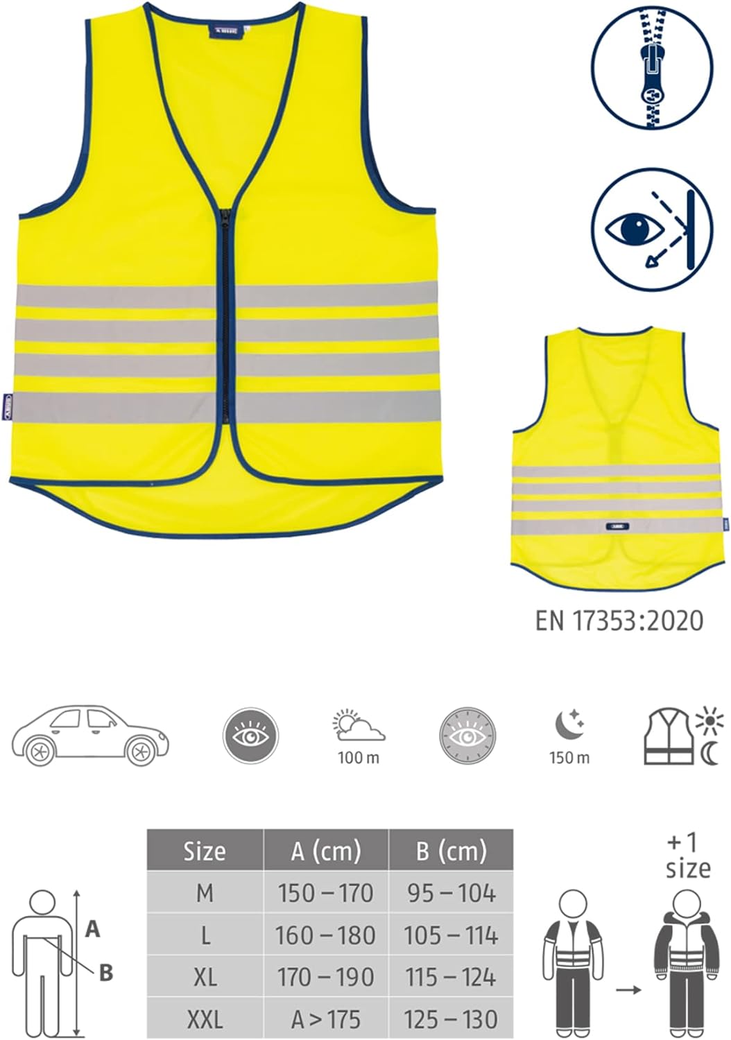 ABUS Lumino Reflex Vest - Medium