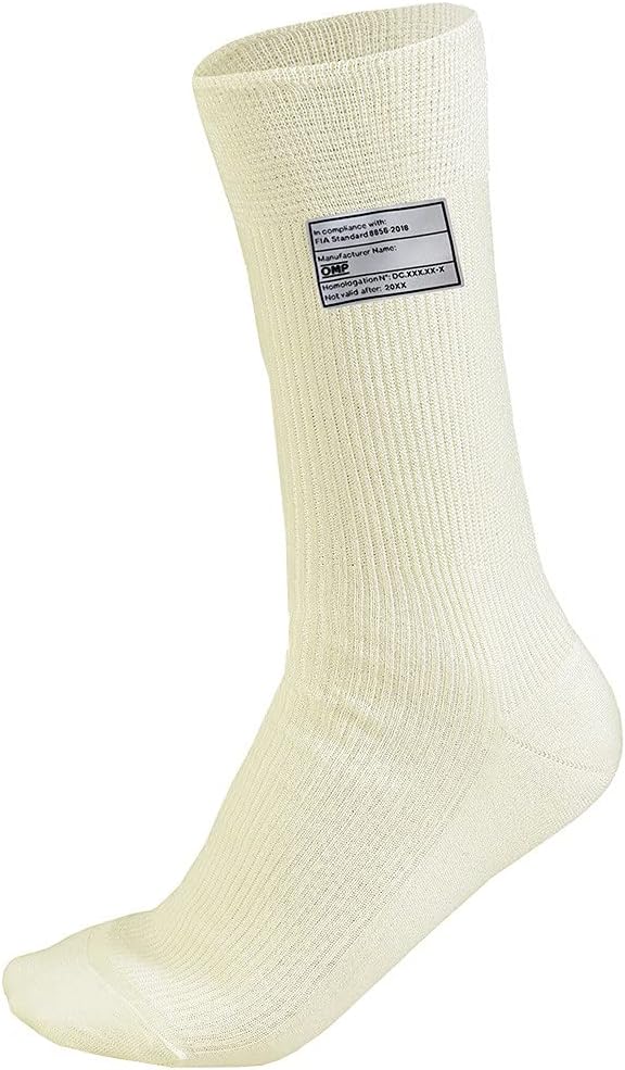 Socks Omp Nomex White M