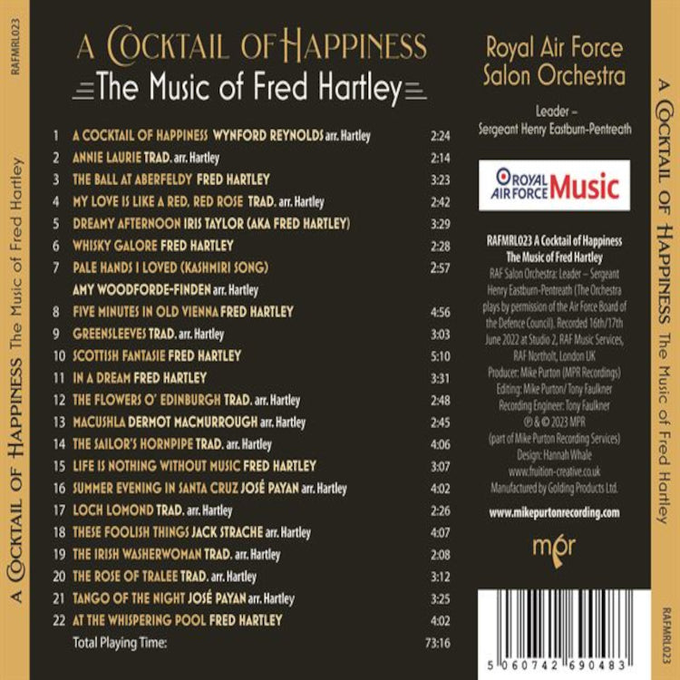 A Cocktail of Happiness: The Music of Fred Hartley