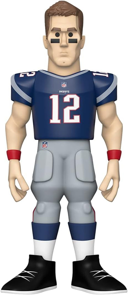 Funko Gold 12" NFL: Buccaneers - Tom Brady - 1/6 Odds for Rare Chase Variant - Collectable Vinyl Action Figure - Birthday Gift Idea - Official Merchandise - Ideal Toy for Sports Fans and Display