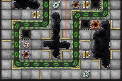 Renegade Game Studios | Robo Rally Thrills & Spills | Board Game Expansion | Ages 12+ | 2-6 Players | 45-90 Minutes Playing Time