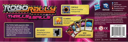 Renegade Game Studios | Robo Rally Thrills & Spills | Board Game Expansion | Ages 12+ | 2-6 Players | 45-90 Minutes Playing Time