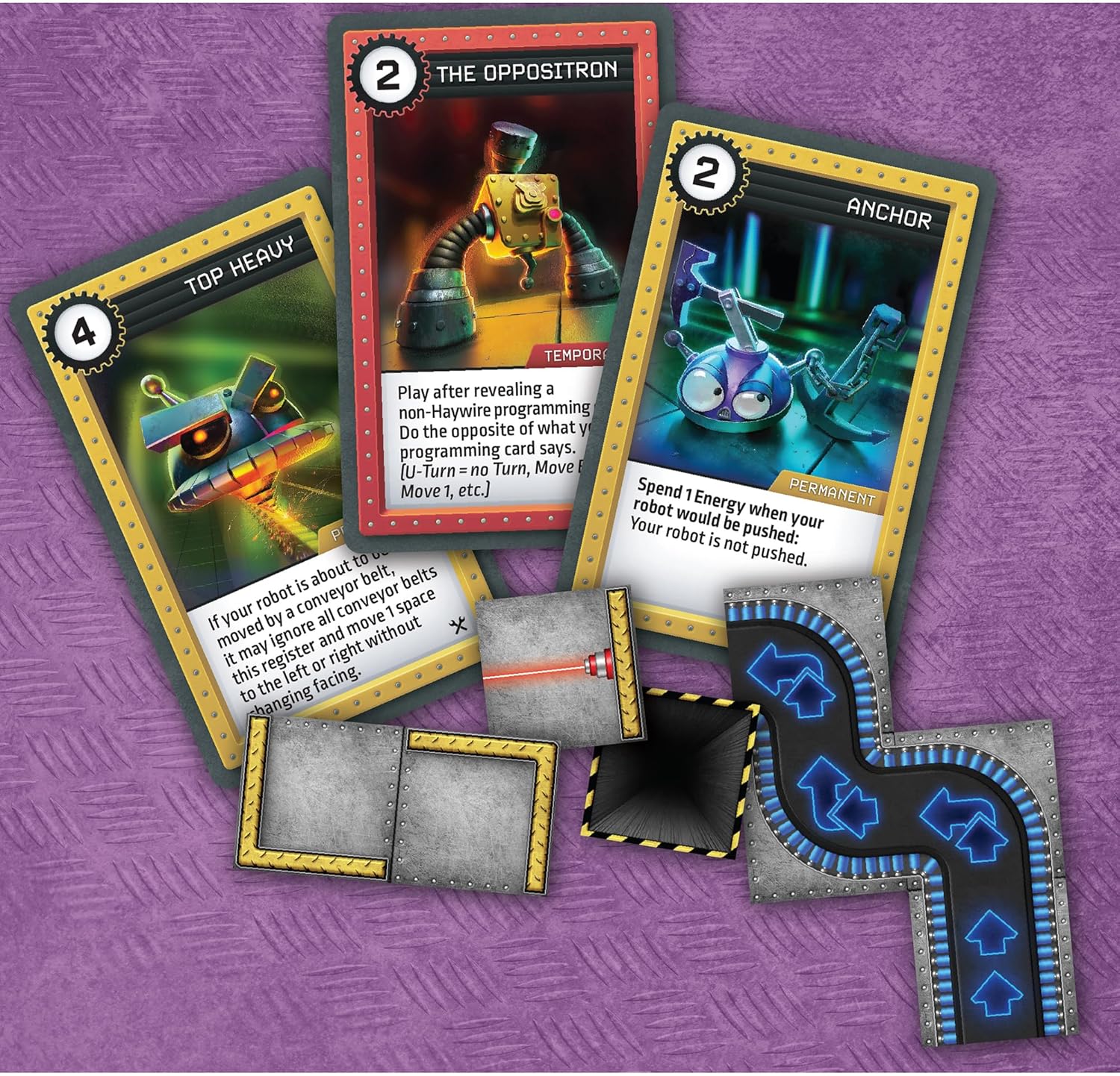 Renegade Game Studios | Robo Rally Master Builder | Board Game Expansion | Ages 12+ | 2-6 Players | 45-90 Minutes Playing Time