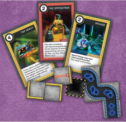 Renegade Game Studios | Robo Rally Master Builder | Board Game Expansion | Ages 12+ | 2-6 Players | 45-90 Minutes Playing Time