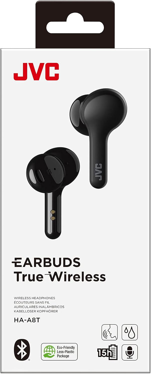 JVC HA-A8T True Wireless Earphones with Mic