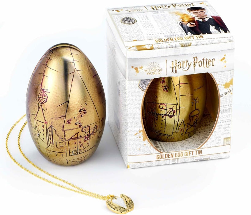 HARRY POTTER Boxed Golden Egg Gift Tin with Necklace - Gold