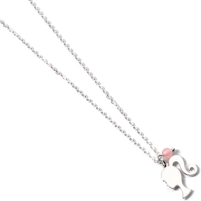 Barbie pendentif et collier argent Silhouette & Quartz Bead (argent sterling