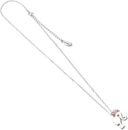 Barbie pendentif et collier argent Silhouette & Quartz Bead (argent sterling