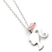 Barbie pendentif et collier argent Silhouette & Quartz Bead (argent sterling