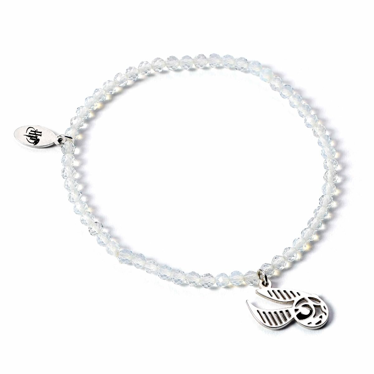 HARRY POTTER Crystal Bracelet with Sterling Silver Golden Snitch Charm
