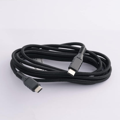 Celly, Cable with USB-C Connectors Black Label Line, PVC Cable, Compatible with Power Delivery, 60W Supported, Quick Charge, Cable 2 Meters Length, Black