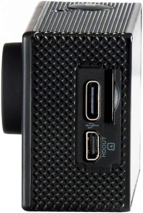 Nilox Action Cam Mini-SE, Action Cam 4k WiFi with 4K/30fps Resolution, Electronic Stabilizer, 2 Inch LCD Screen, 64 GB Memory, View Angle 170°, with Waterproof Bag up to 30 m