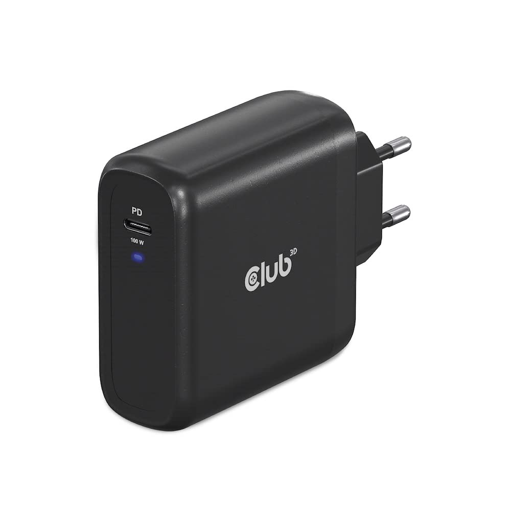 `Club3D Reiseladegerat 1xUSB Typ C, PD 100W retai`