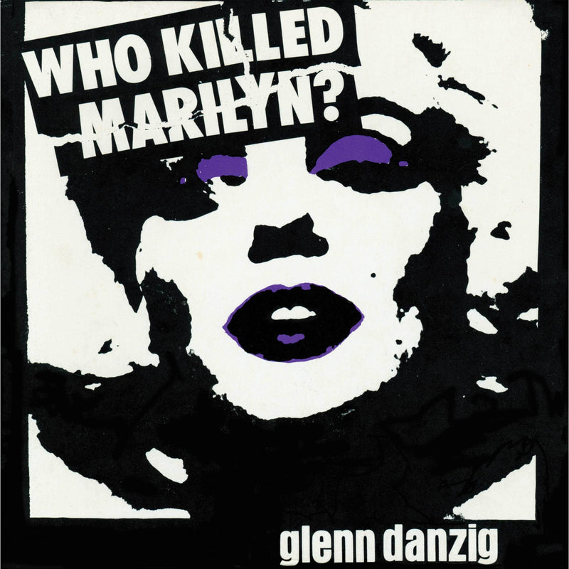 Who Killed Marilyn? (white/purple/black Splatter