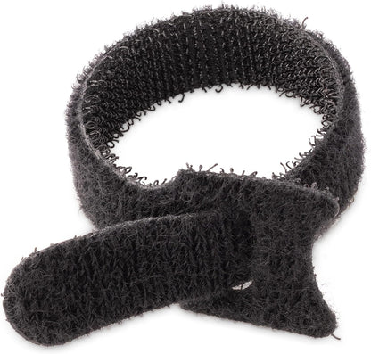 StarTech.com 6in Hook and Loop Cable Ties - 50 Pack - Black - Reusable Cable Straps - Adjustable and Flexible - Cord Organizer Tie/Wraps for Cable Management - Wire Loop Ties (B506I-HOOK-LOOP-TIES