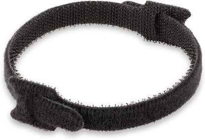 StarTech.com 6in Hook and Loop Cable Ties - 50 Pack - Black - Reusable Cable Straps - Adjustable and Flexible - Cord Organizer Tie/Wraps for Cable Management - Wire Loop Ties (B506I-HOOK-LOOP-TIES