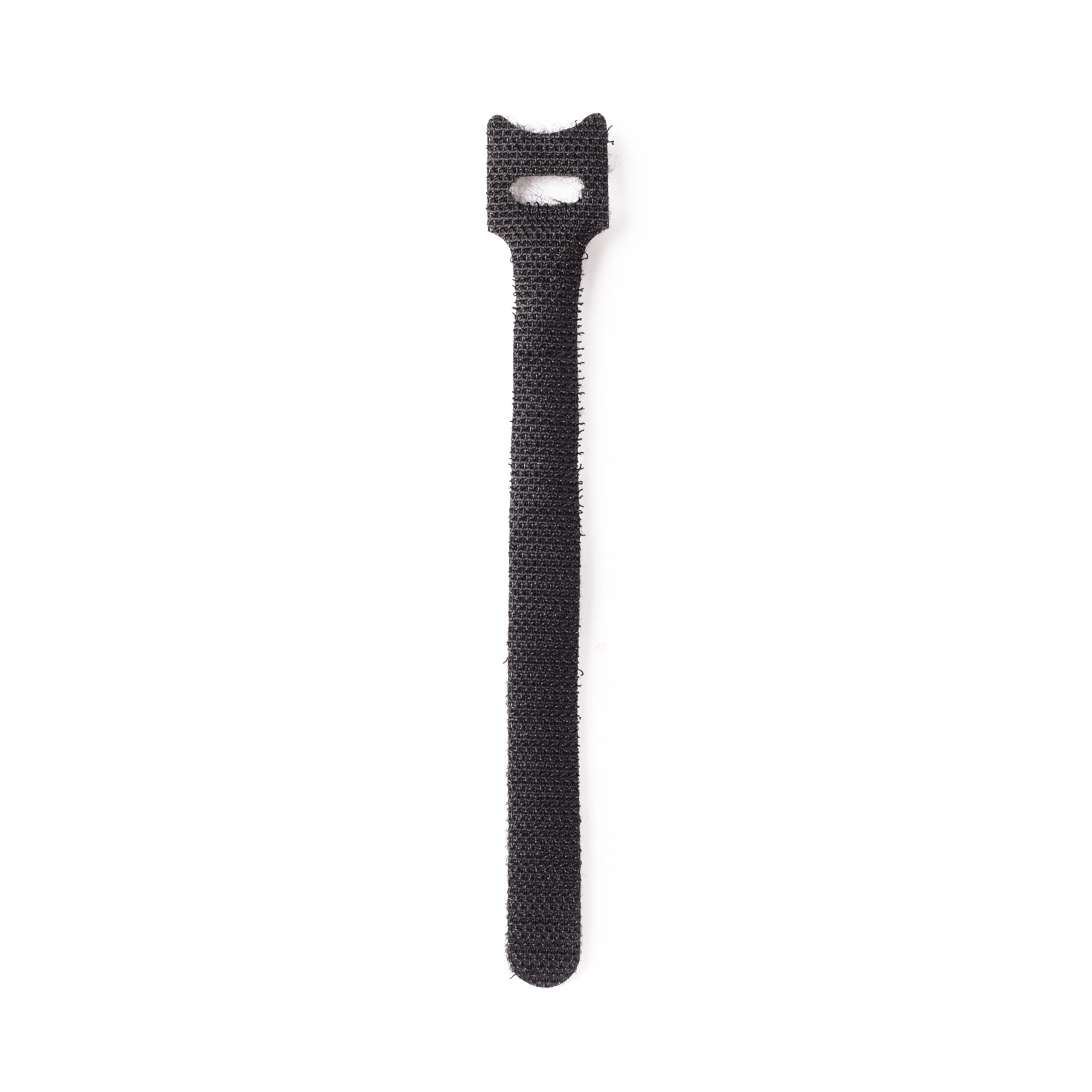StarTech.com 6in Hook and Loop Cable Ties - 50 Pack - Black - Reusable Cable Straps - Adjustable and Flexible - Cord Organizer Tie/Wraps for Cable Management - Wire Loop Ties (B506I-HOOK-LOOP-TIES