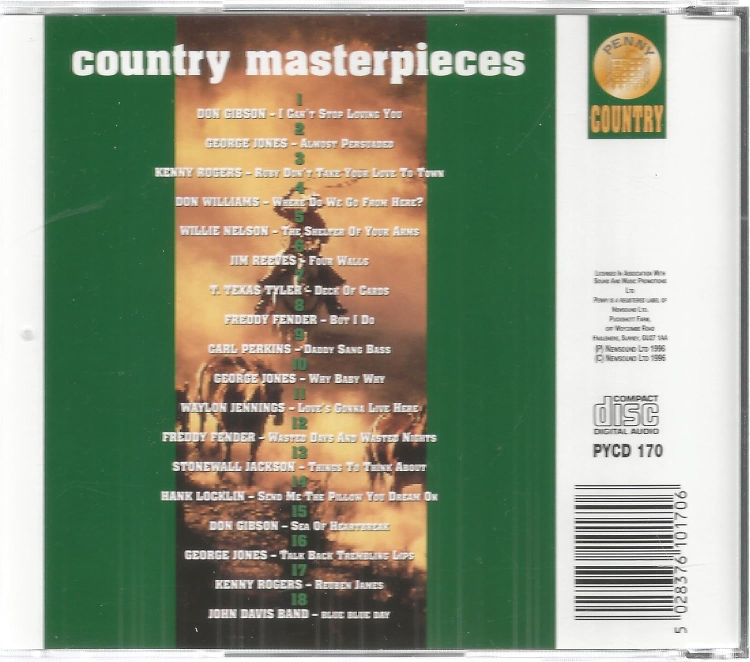 Country Masterpieces -18 Tracks