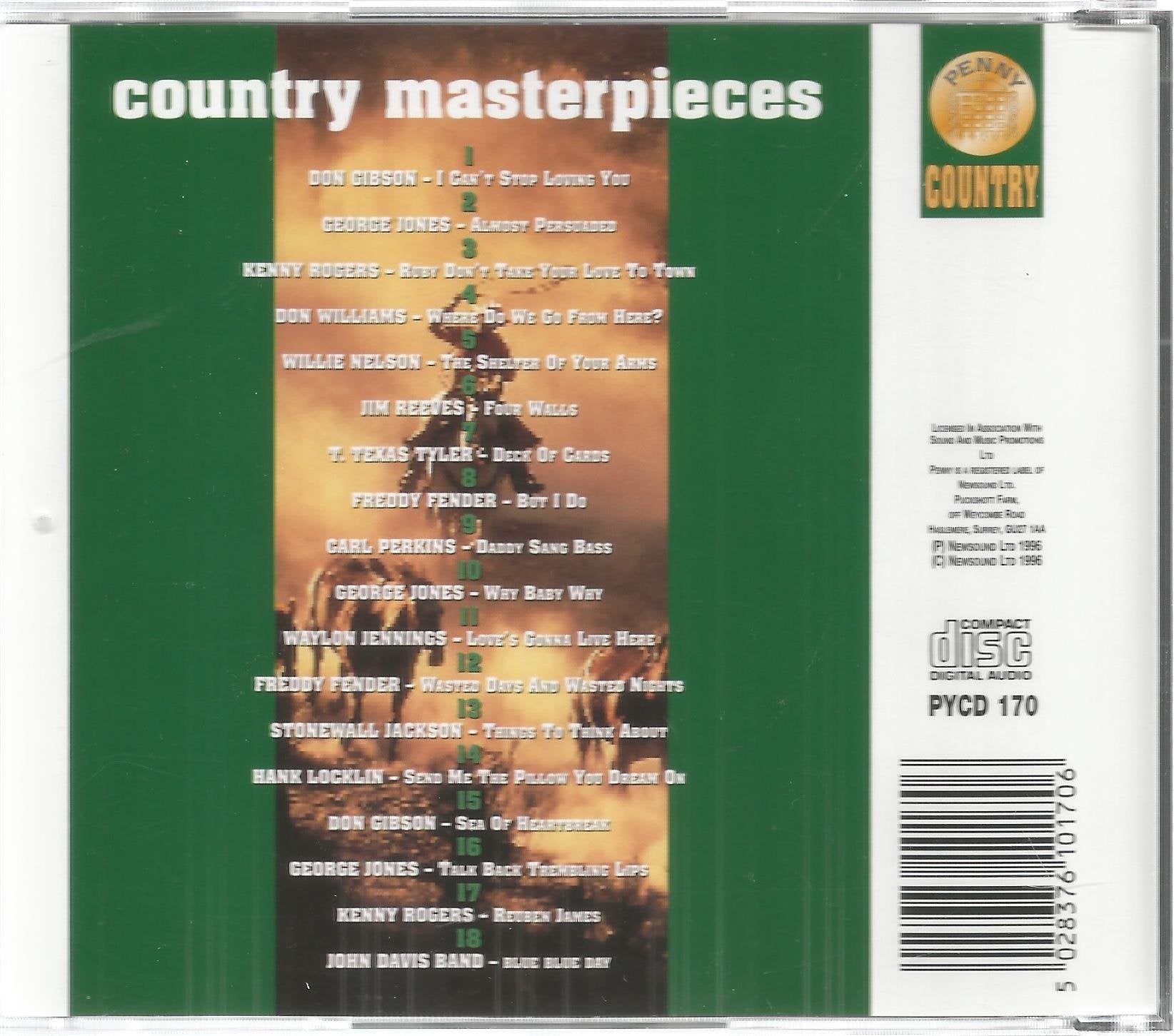 Country Masterpieces -18 Tracks