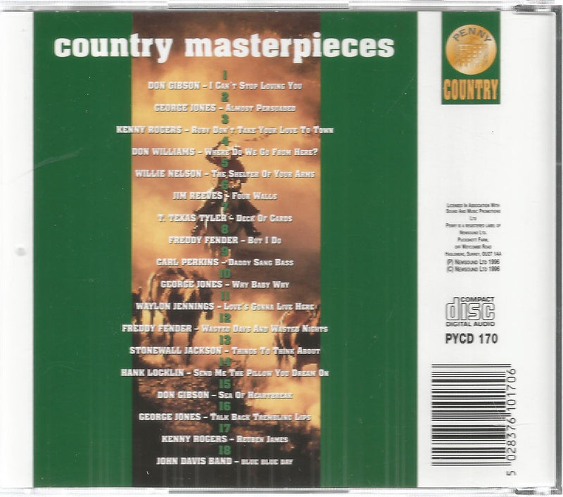 Country Masterpieces -18 Tracks