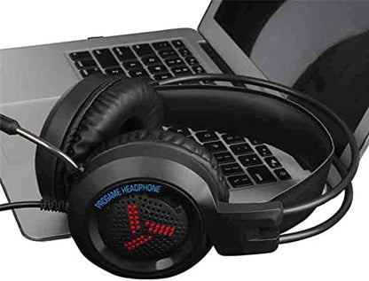 Varr Gaming Colourful Breathing Headset VH8020 USB 2 x 3.5 Jack Black