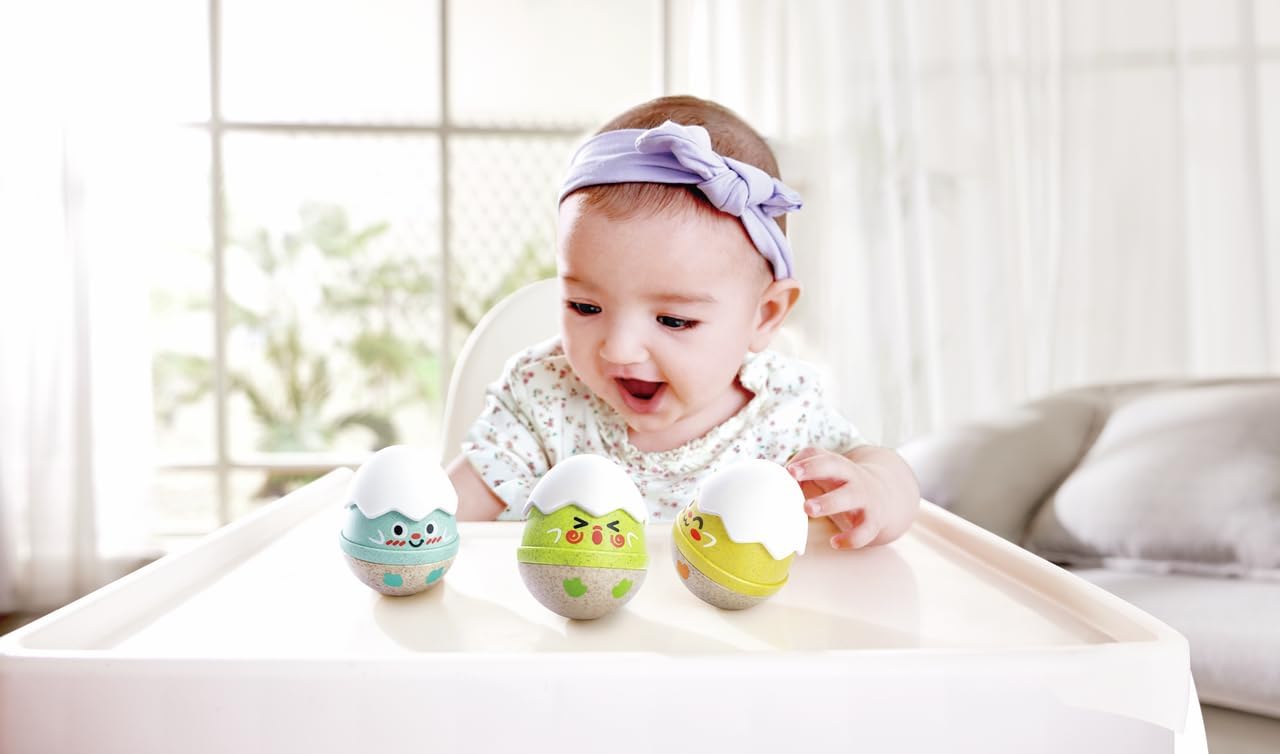 Hape - Wobble Rattle Egg Set (87-0124)