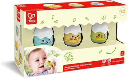 Hape - Wobble Rattle Egg Set (87-0124)
