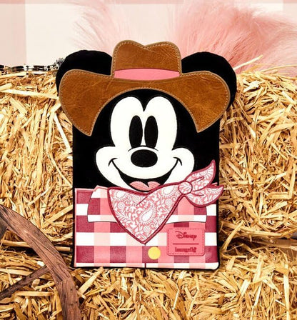 Loungefly Disney Western Mickey Plush Journal