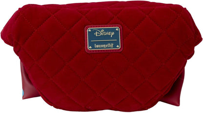 Loungefly Disney Snow White Classic Bow Velvet Belt Bag, Multicolor, One Size, Belt Bag