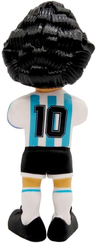 Bandai Minix Argentina Diego Maradona Model | Collectable Diego Maradona Figure In 10 Shirt | Bandai Minix Football Toys Range | Collect Your Favourite Football Figures And Teams