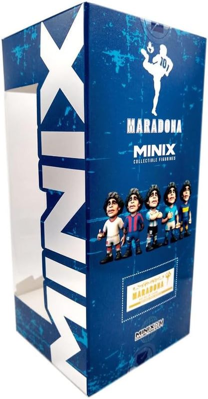 Bandai Minix Argentina Diego Maradona Model | Collectable Diego Maradona Figure In 10 Shirt | Bandai Minix Football Toys Range | Collect Your Favourite Football Figures And Teams
