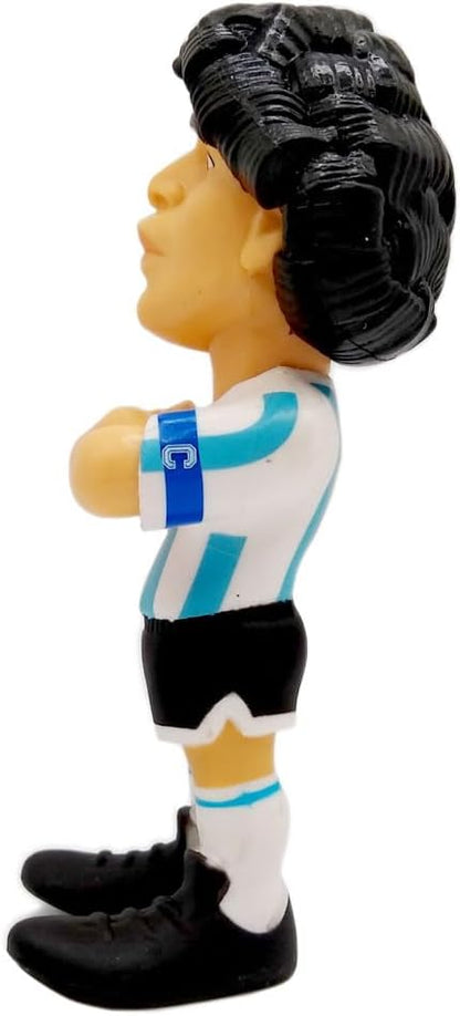Bandai Minix Argentina Diego Maradona Model | Collectable Diego Maradona Figure In 10 Shirt | Bandai Minix Football Toys Range | Collect Your Favourite Football Figures And Teams
