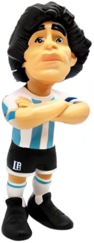 Bandai Minix Argentina Diego Maradona Model | Collectable Diego Maradona Figure In 10 Shirt | Bandai Minix Football Toys Range | Collect Your Favourite Football Figures And Teams