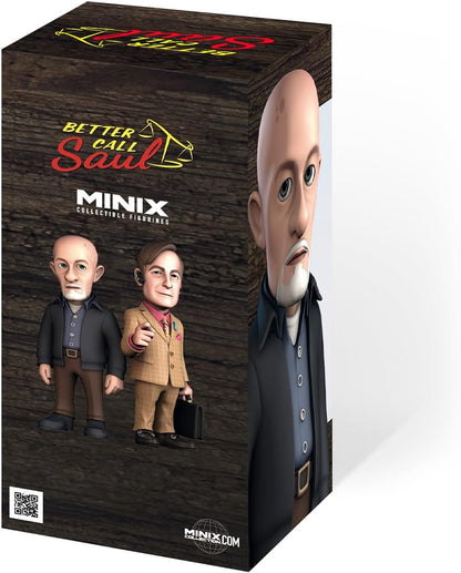 Bandai Minix Mike Ehrmantraut Model | Collectable Mike Figure From The Better Call Saul TV Series | Bandai Minix Better Call Saul Toys Range | Collect Your Favourite Better Call Saul Figures