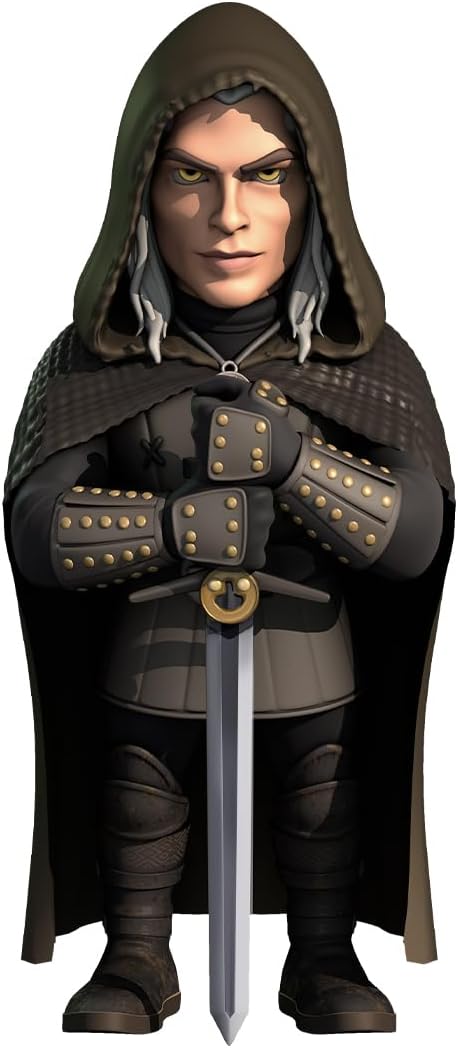 MINIX - Figura de Geralt - The Witcher T3 - Coleccionables de 12 cm para Exhibición, Idea de Regalo para Niños Y Adultos, Fans de TV & Cine - MN13814